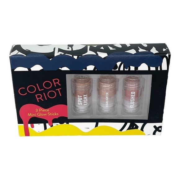 Color Riot 3-Pc. Mini Glow Sticks - Picture 2 of 5